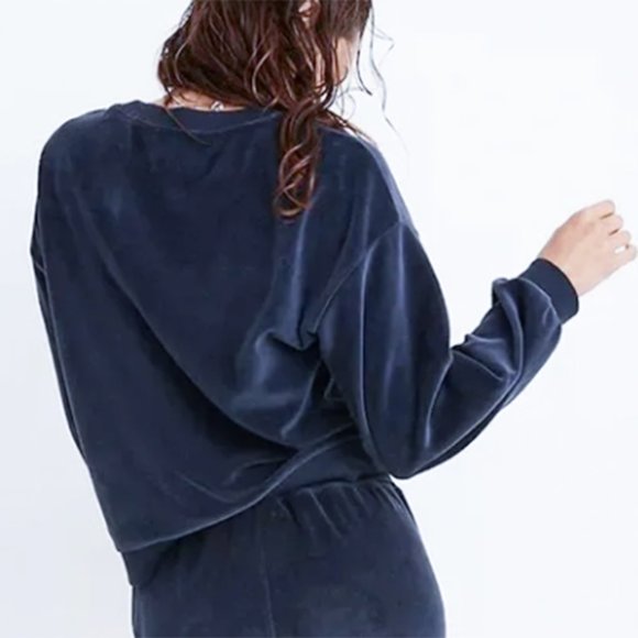 MWL Madewell Velour Pullover - Picture 3 of 13